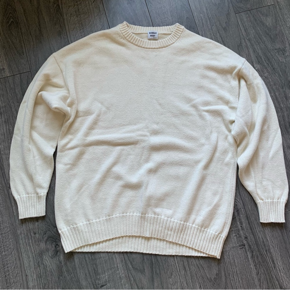 Aritzia Sunday Best Cotton Peggy Sweater
